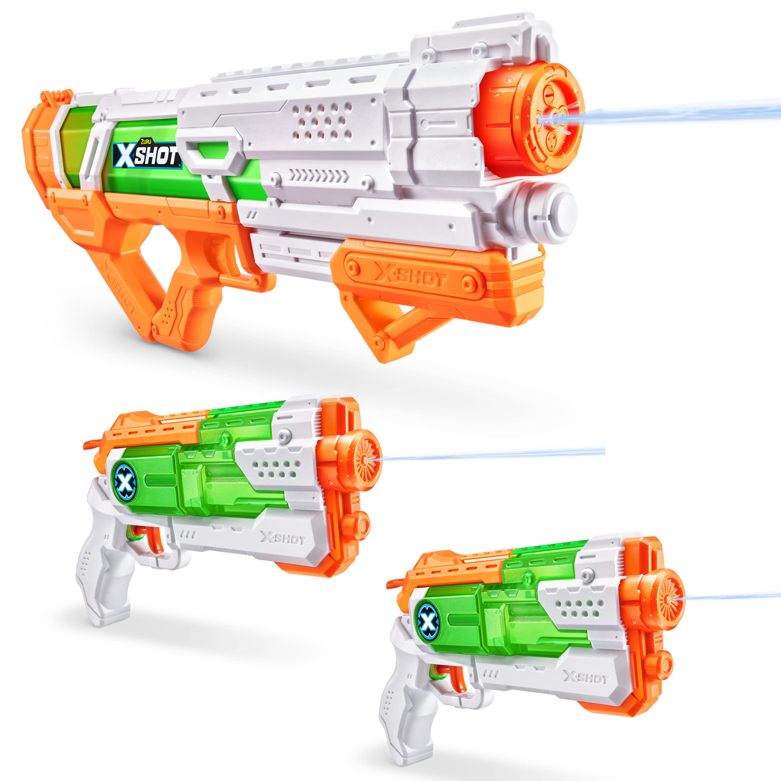 Amazon.com: XSHOT Fast Fill Epic + 2 Micro Water Blasters : Toys